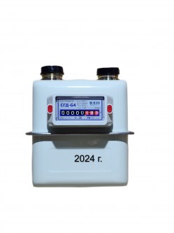 Счетчик газа СГД-G4ТК с термокорректором (вход газа левый, 110мм, резьба 1 1/4") г. Орёл 2024 год выпуска Гуково
